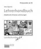 Landeskunde aktiv Lehrhandbuch Hueber Verlag