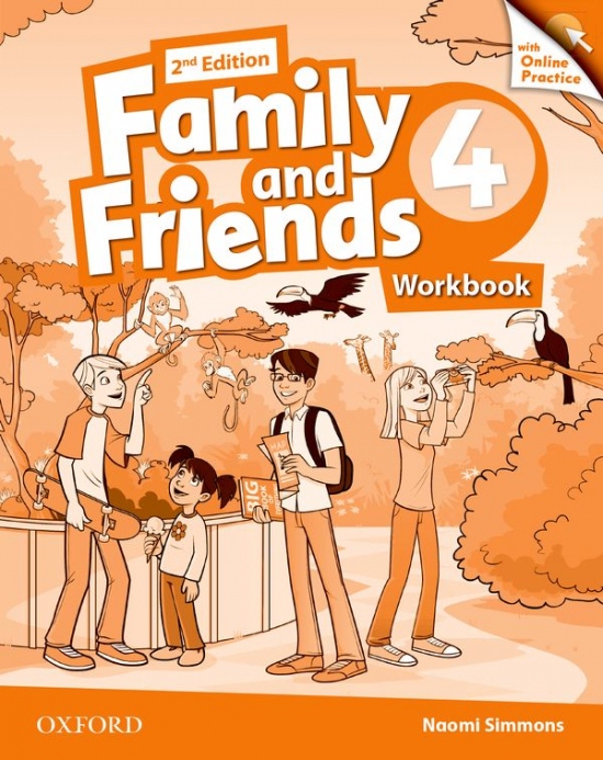 Family and Friends 2nd Edition 4 Workbook with Online Practice