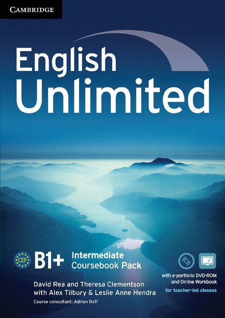English Unlimited Intermediate Coursebook with e-Portfolio and Online Workbook