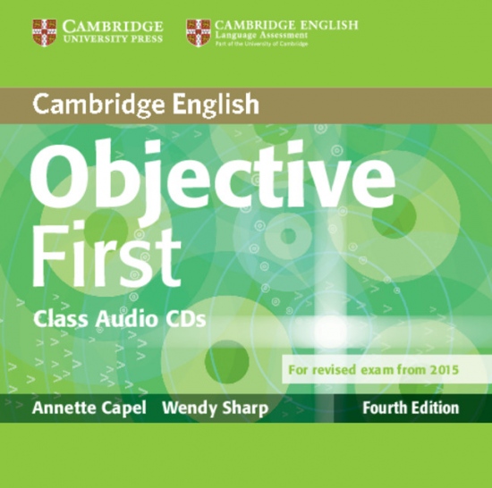 Objective First 4th Edition Class CDs (2)