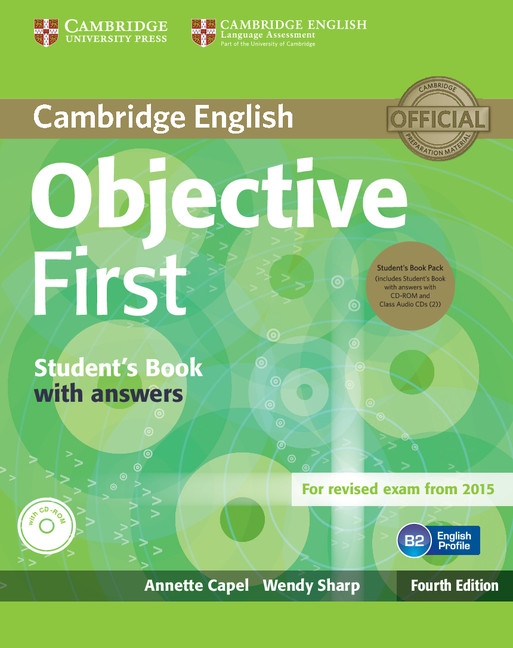 Objective First 4th Edition Student´s Book Pack (Student´s Book with Answers, CD-ROM & Class Audio CDs(2))