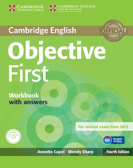 Objective First 4th Edition Workbook with Answers & Audio CD