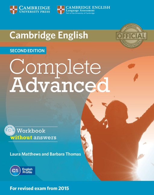 Complete Advanced 2nd Edition Workbook without answers