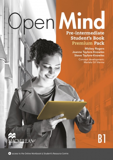 Open Mind Pre-Intermediate Student´s Book Pack Premium with Webcode for Online Video & MP3 Audio