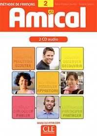 Amical - Niveau 2 - A2 - CD audio CLE International