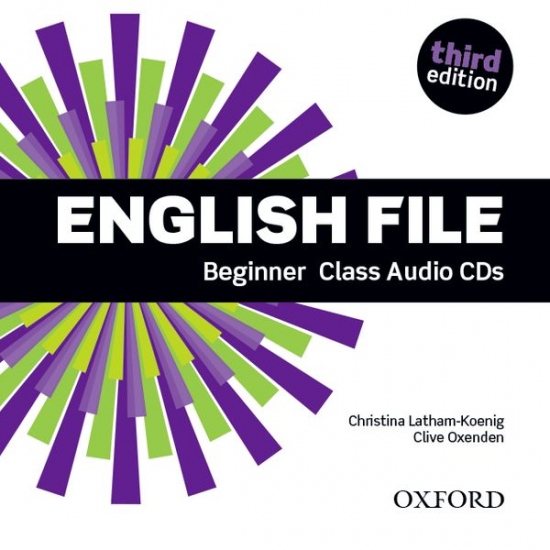English File Beginner (3rd Edition) Class Audio CDs (4)