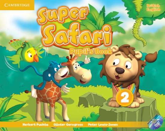 Super Safari 2 Pupil´s Book with DVD-ROM