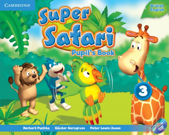 Super Safari 3 Pupil´s Book with DVD-ROM