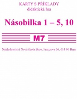 Sada kartiček M7 - násobilka 1-5,10 - Mgr. Zdena Rosecká (2-18)