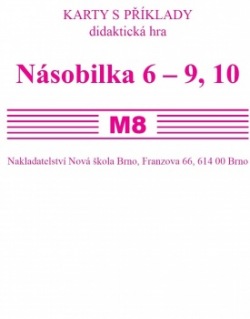 Sada kartiček M8 - násobila 6 - 9,10 - Mgr. Zdena Rosecká (3-15)