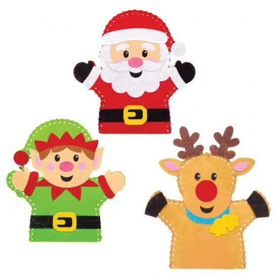 Šitíčko k výrobě vánočních maňásků (4 ks) (AT185) : 5051174099111