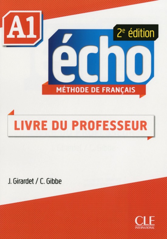 Echo A1 - 2e édition - Guide pédagogique