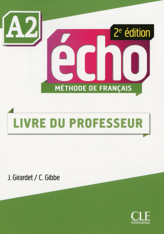 Echo A2 - 2e édition - Guide pédagogique
