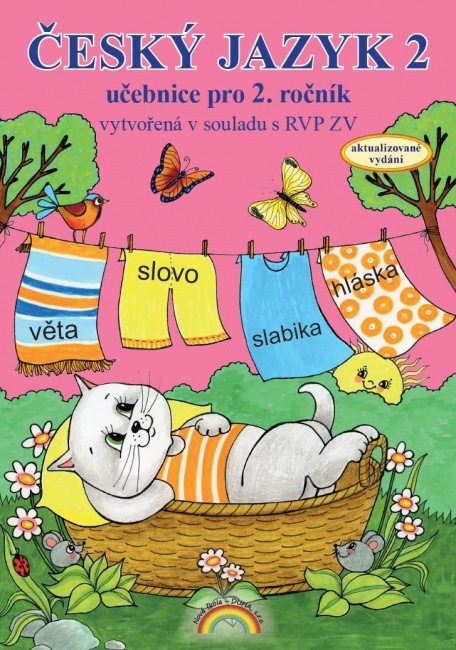 Český jazyk 2 – učebnice, původní řada (2. vydání) (2-50) Nakladatelství Nová škola Brno