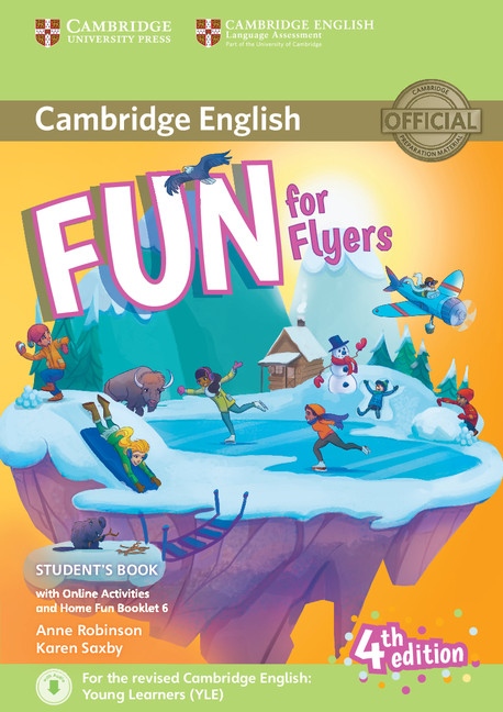Fun for Flyers Student´s Book with Home Booklet and online activities