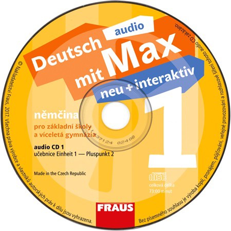Deutsch mit Max neu + interaktiv 1 CD /2 ks/