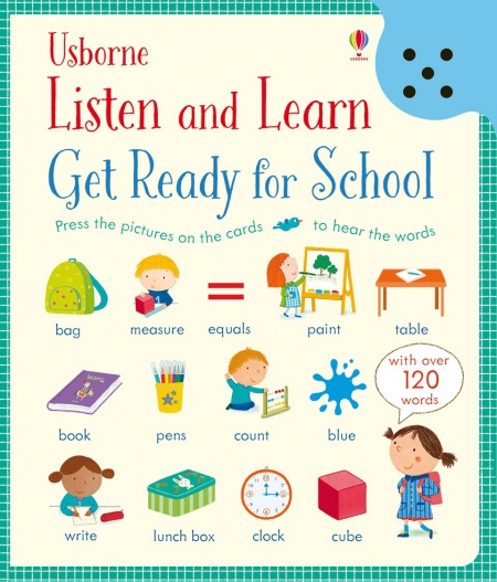 Listen And Learn Get Ready For School Usborne Publishing
