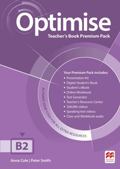 Optimise B2 (Upper Intermediate) Teacher´s Book Premium Pack