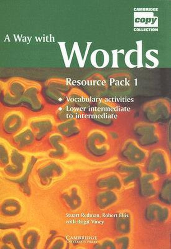 Way with Words Resource Pack A Lower Intermediate to Intermediate Book