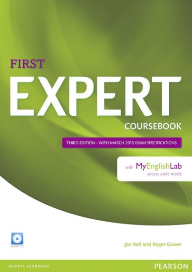 Expert First 3rd Edition Coursebook with Audio CD & MyEnglishLab