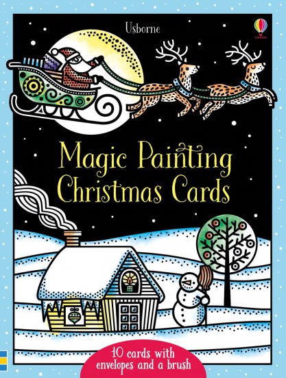 Christmas Cards Magic Painting 