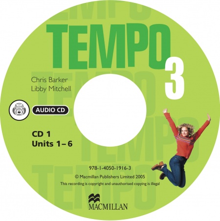 Tempo 3 Class Audio CD : 9781405019163