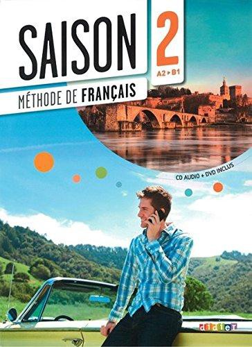 Saison 2 (A2-B1) učebnice + CD + DVD