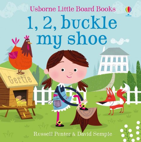 Usborne Little Board Books 1, 2, buckle my shoe