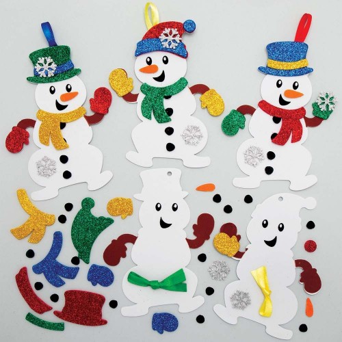 Sada k výrobě dekorace sněhuláci - nové (8ks) AX516 : 5051174111196