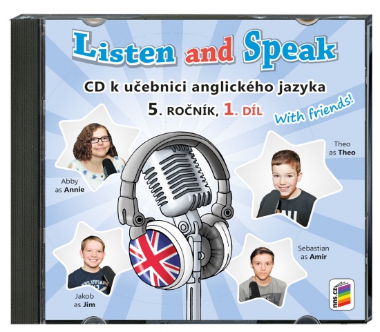CD Listen and speak with friends! 1. díl (2 CD) (5-82-1)