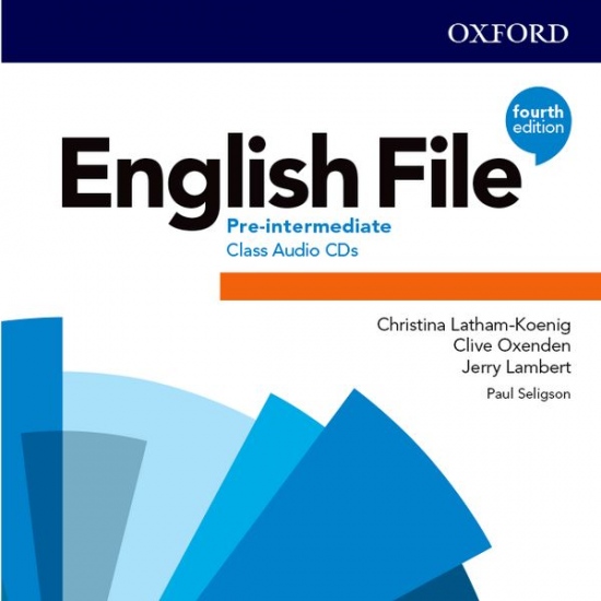 English File Fourth Edition Pre-Intermediate Plus Class Audio CDs (5)