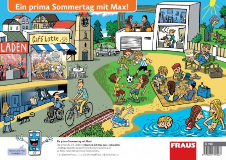 Plakát Ein prima Sommertag mit Max!