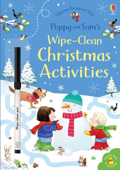 Poppy and Sam´s wipe-clean Christmas activities