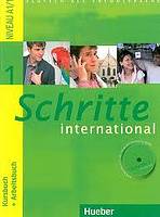 Schritte international 1 Paket ( Kursbuch, Arbeitsbuch, CZ Glossar) : 9783193918512