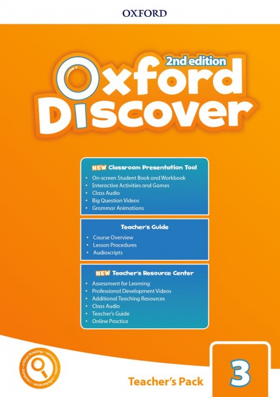Oxford Discover Second Edition 3 Teacher´s Pack with Classroom Presentation Tool