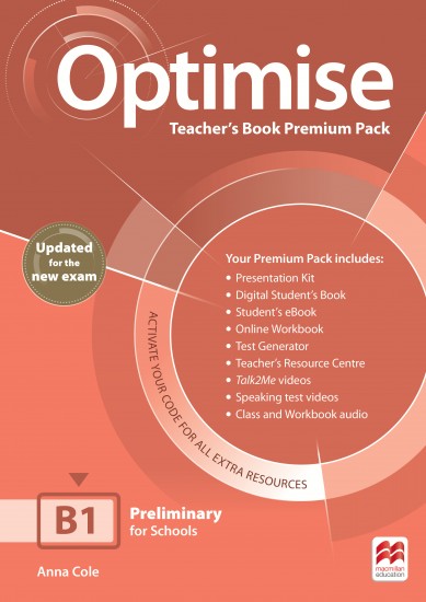 Optimise B1 Updated Teacher´s Book Premium Pack