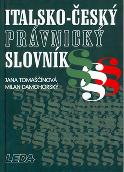 Italsko-český právnický slovník : 9788085927658