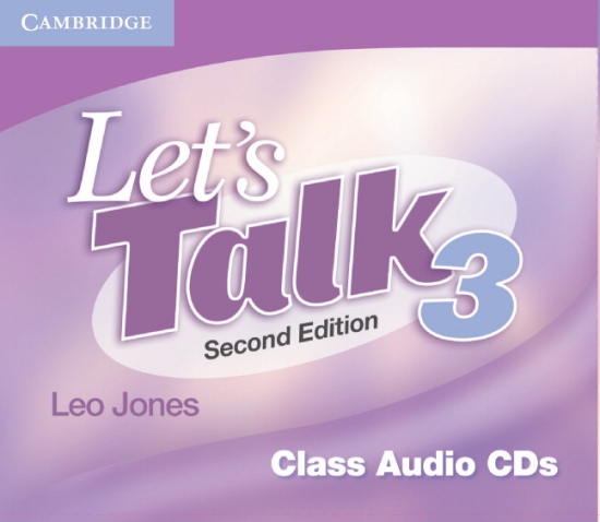 Let´s Talk Second Edition 3 Class Audio CDs (3)