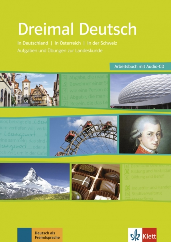 Dreimal Deutsch NEU, Arbeitsbuch + Audio-CD