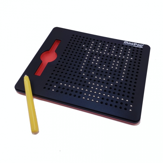 Magnetická kreslící tabulka Magpad - černá - 380 kuliček
