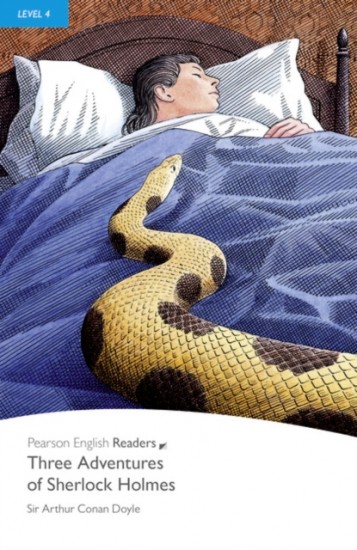 Pearson English Readers 4 Three Advantures of Sherlock Holmes Book + MP3
