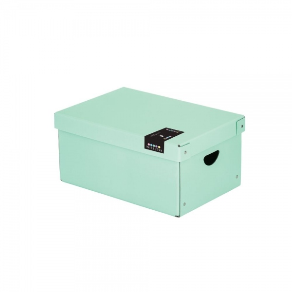 Krabice lamino velká PASTELINI zelená KARTONPP