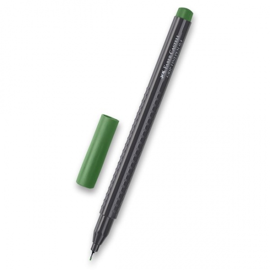 Popisovač Faber Castell Grip 0 4mm zelená