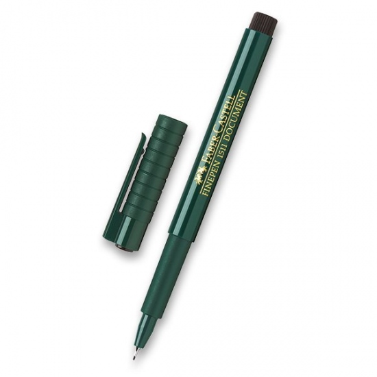 Popisovač Faber Castell FINEPEN 1511 černý