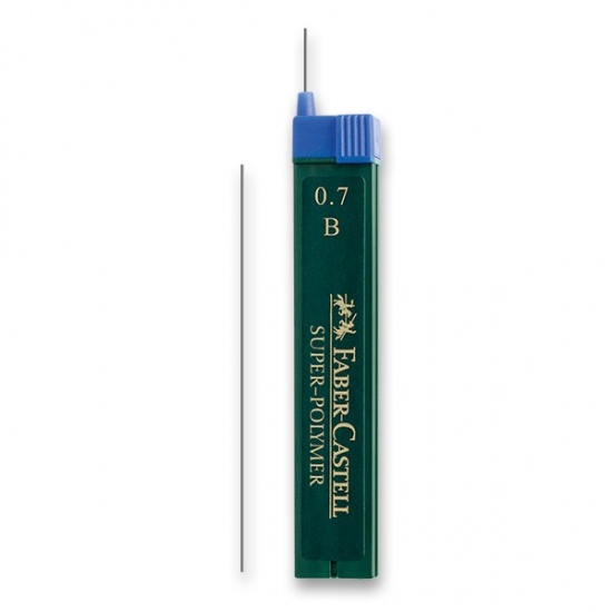 Tuhy Faber Castell Superpolymer 0 7mm B