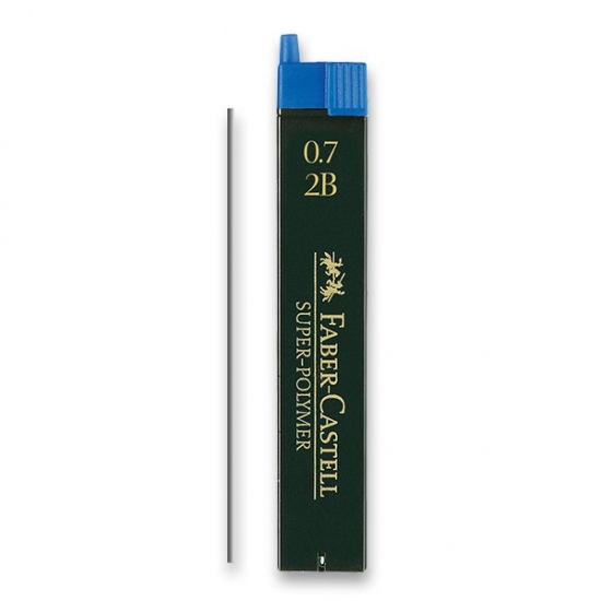 Tuhy Faber Castell Superpolymer 0 7mm 2B