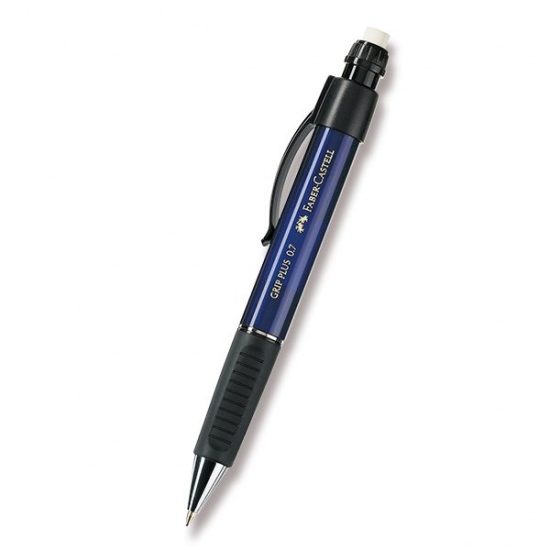 Mechanická tužka Faber Castell Grip Plus 0.7mm metalická modrá