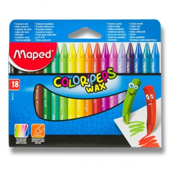 Voskovky Color Peps Wax 18 barev