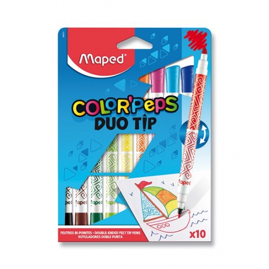 Fixy Color Peps Duo Tip 10 barev