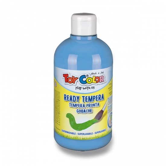 Ready Tempera světle modrá 500 ml